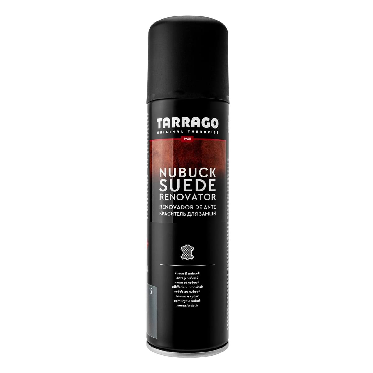 Mokkanahan elvyttäjä Tarrago Suede Renovator Tumma harmaa
