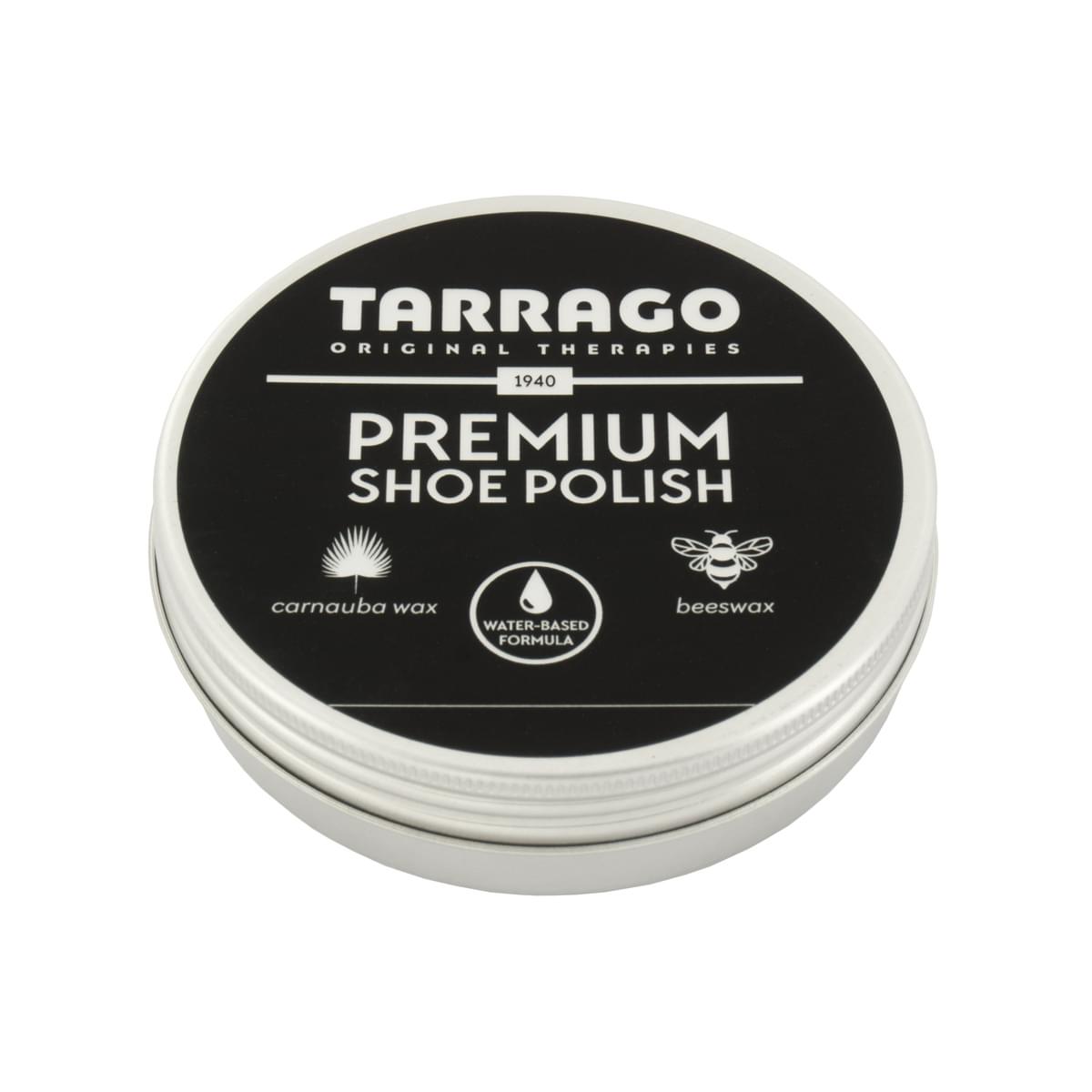 Kenkävaha Tarrago Premium Shoe Polish Musta