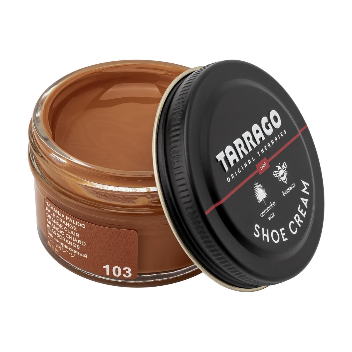 Kenkävoide Tarrago Shoe Cream Pale Orange
