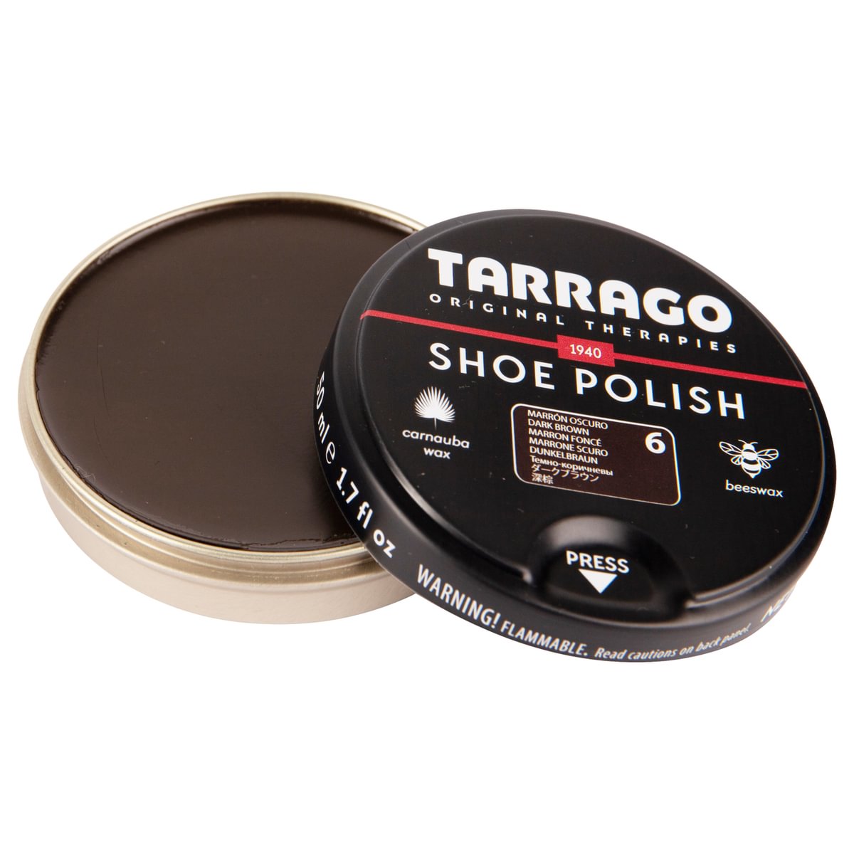 Kenkävaha Tarrago Shoe Polish Ruskea