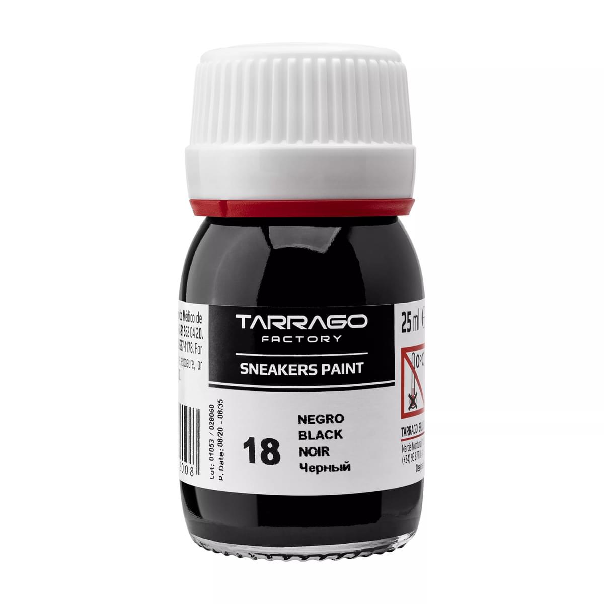Nahkamaali Sneakers Paint Black 25 ML