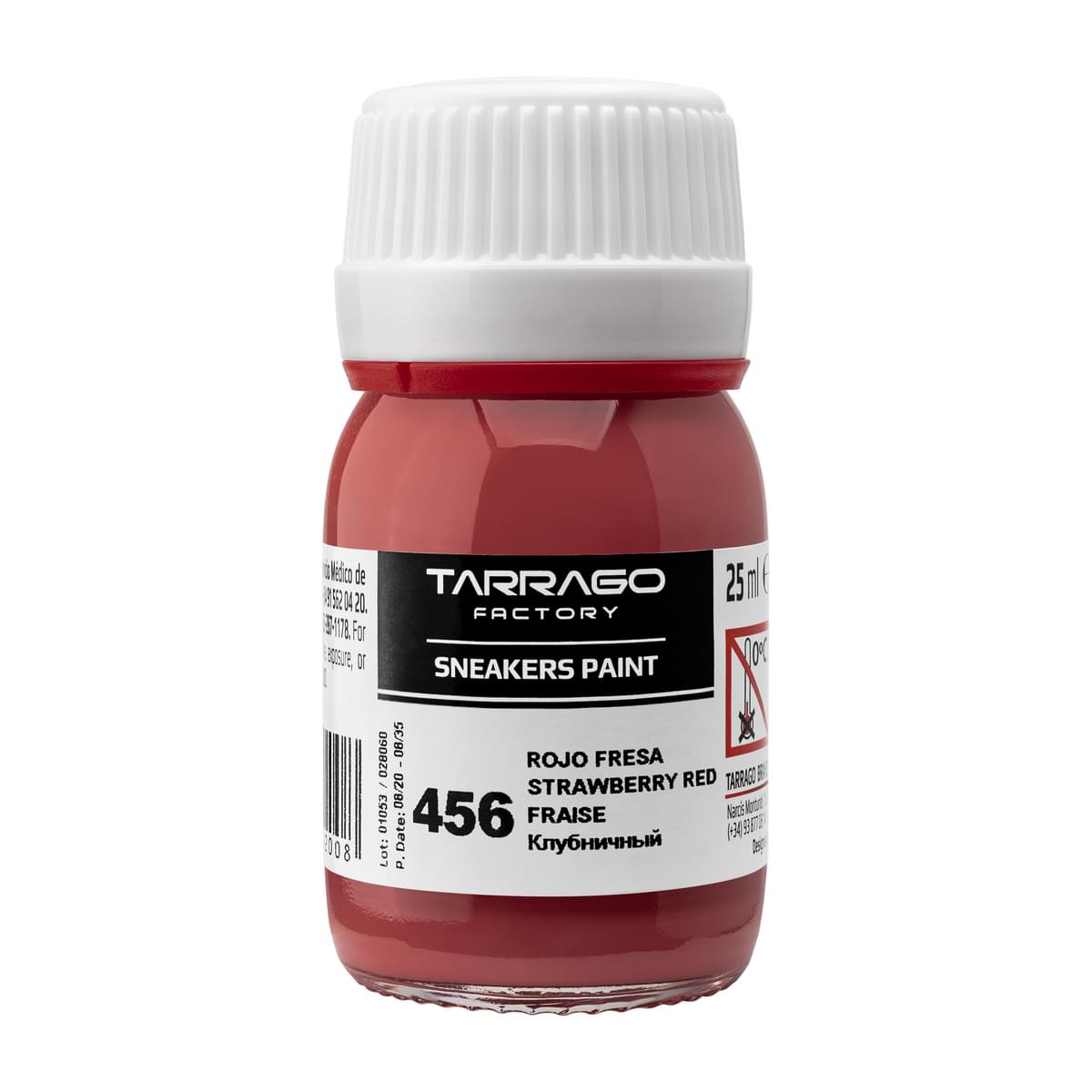 Nahkamaali Sneakers Paint Strawberry Red 25 ML