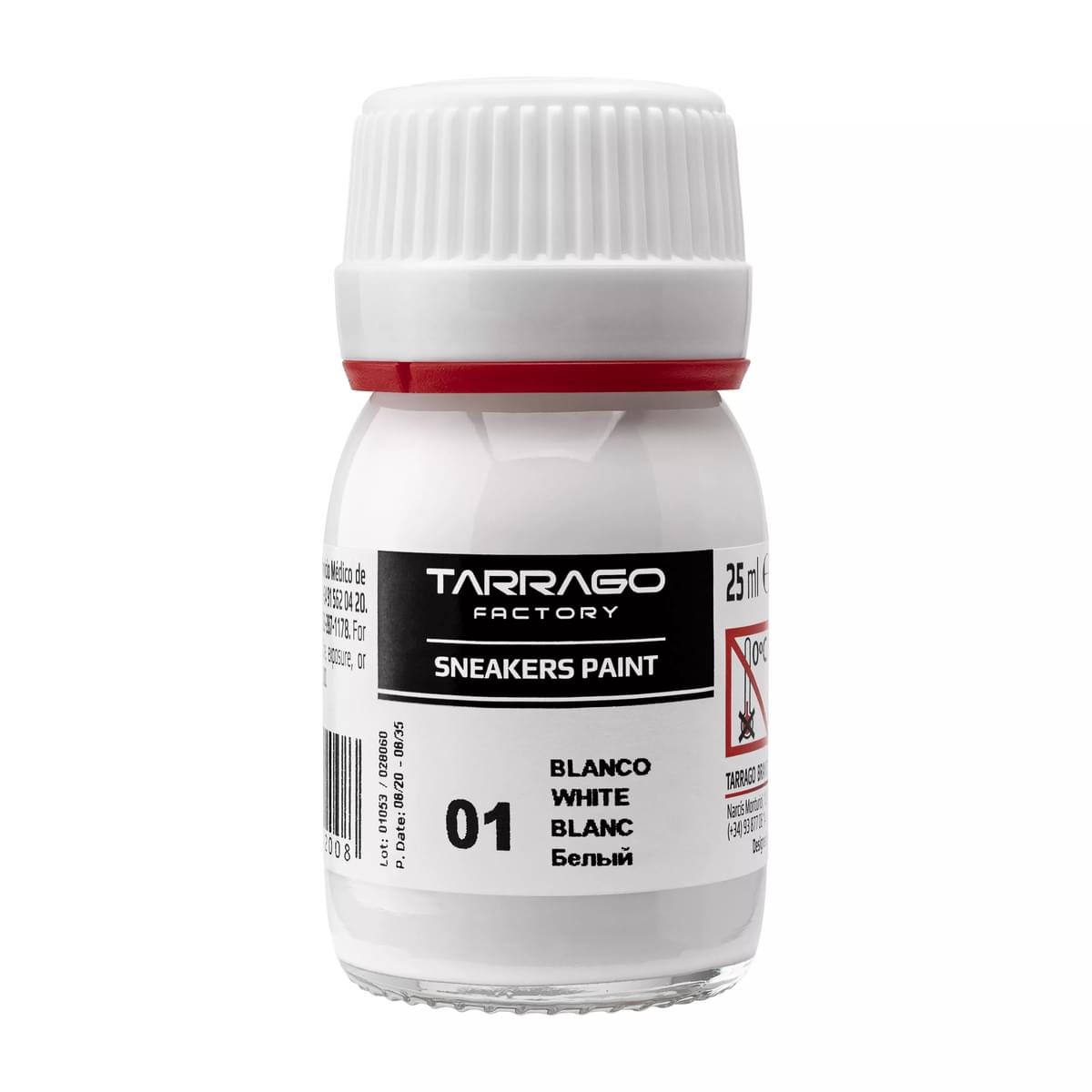 Nahkamaali Sneakers Paint White 25 ML