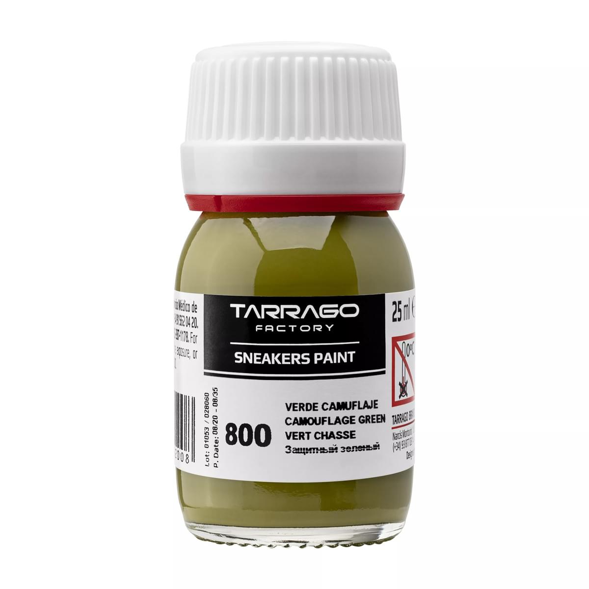 Nahkamaali Sneakers Paint Camouflage Green 25 ML