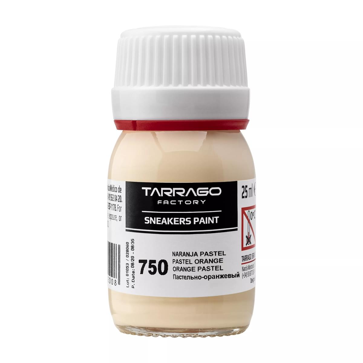 Nahkamaali Sneakers Paint Pastel Orange 25 ML