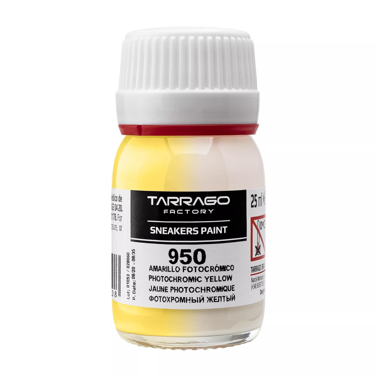 Nahkamaali Sneakers Paint PHOTOCROMIC Yellow 25 ML
